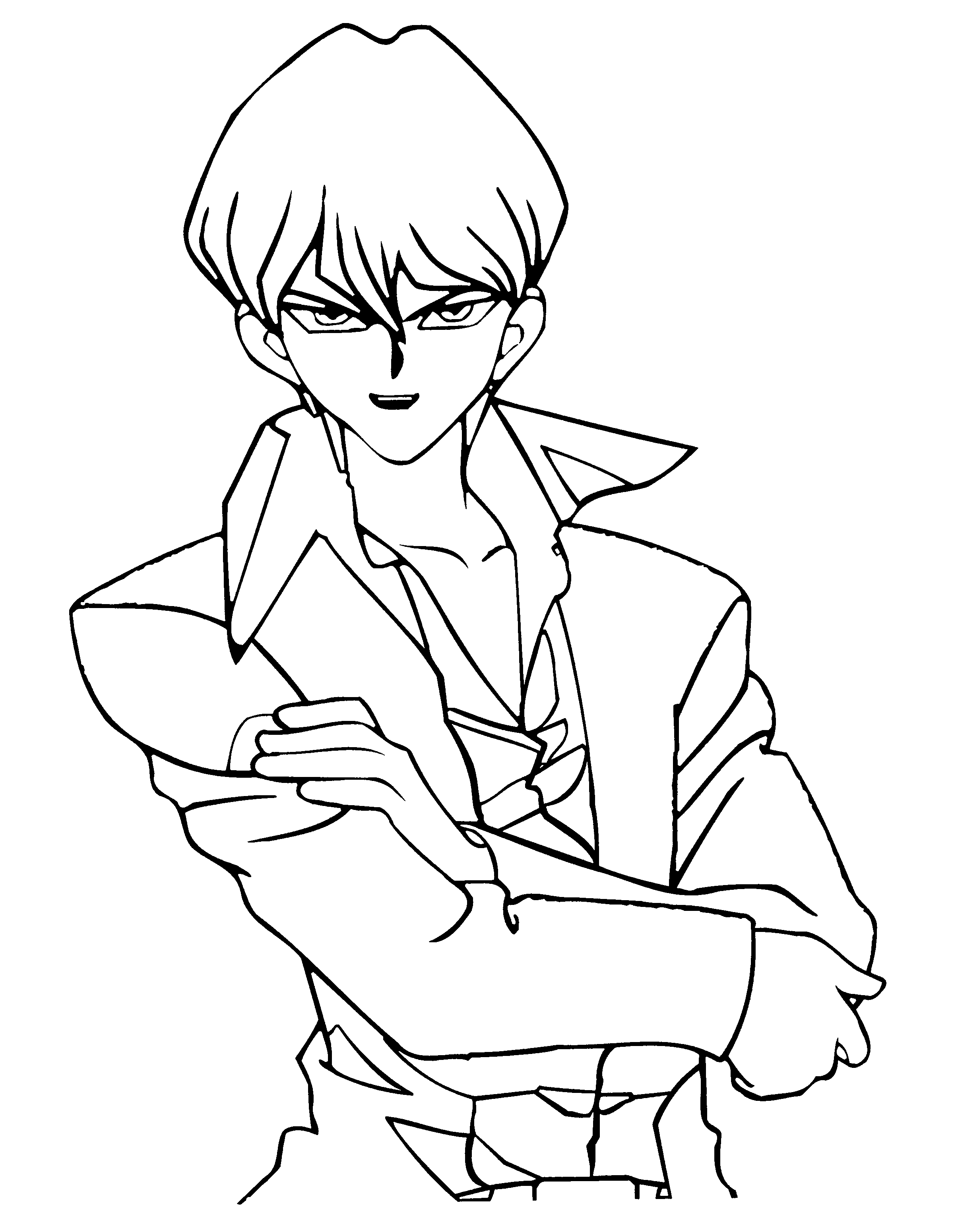 Yu gi oh coloring pages