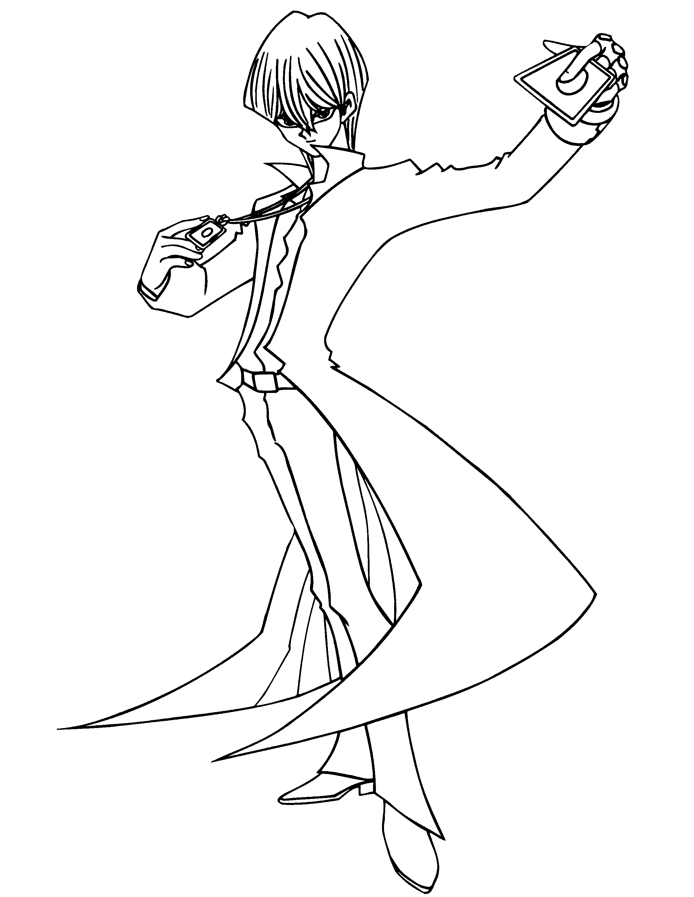 Yu gi oh coloring pages