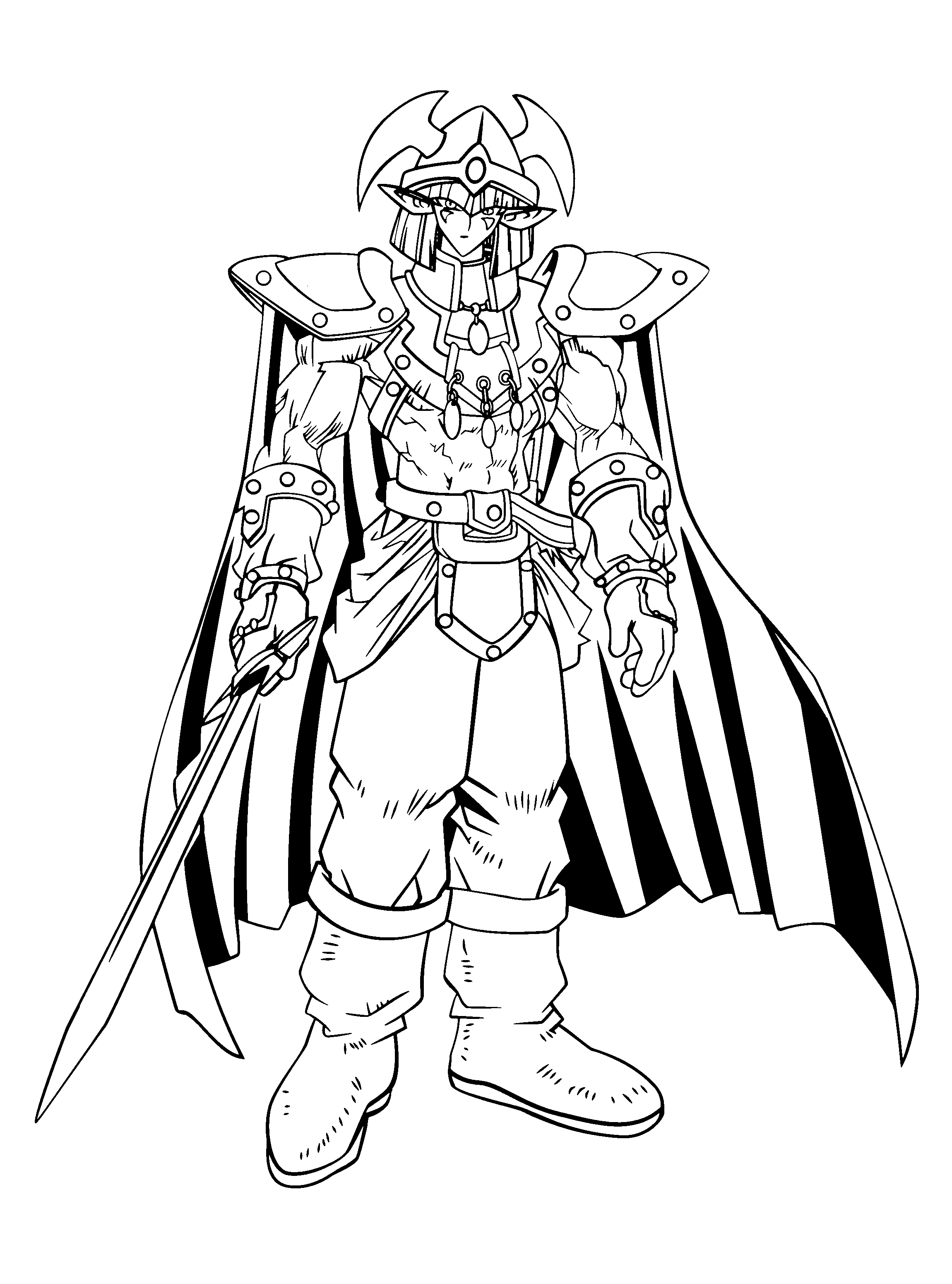 Dibujos Para Colorear De Yu Gi Oh Dibujos Yu Gi Oh Para Colorear My 