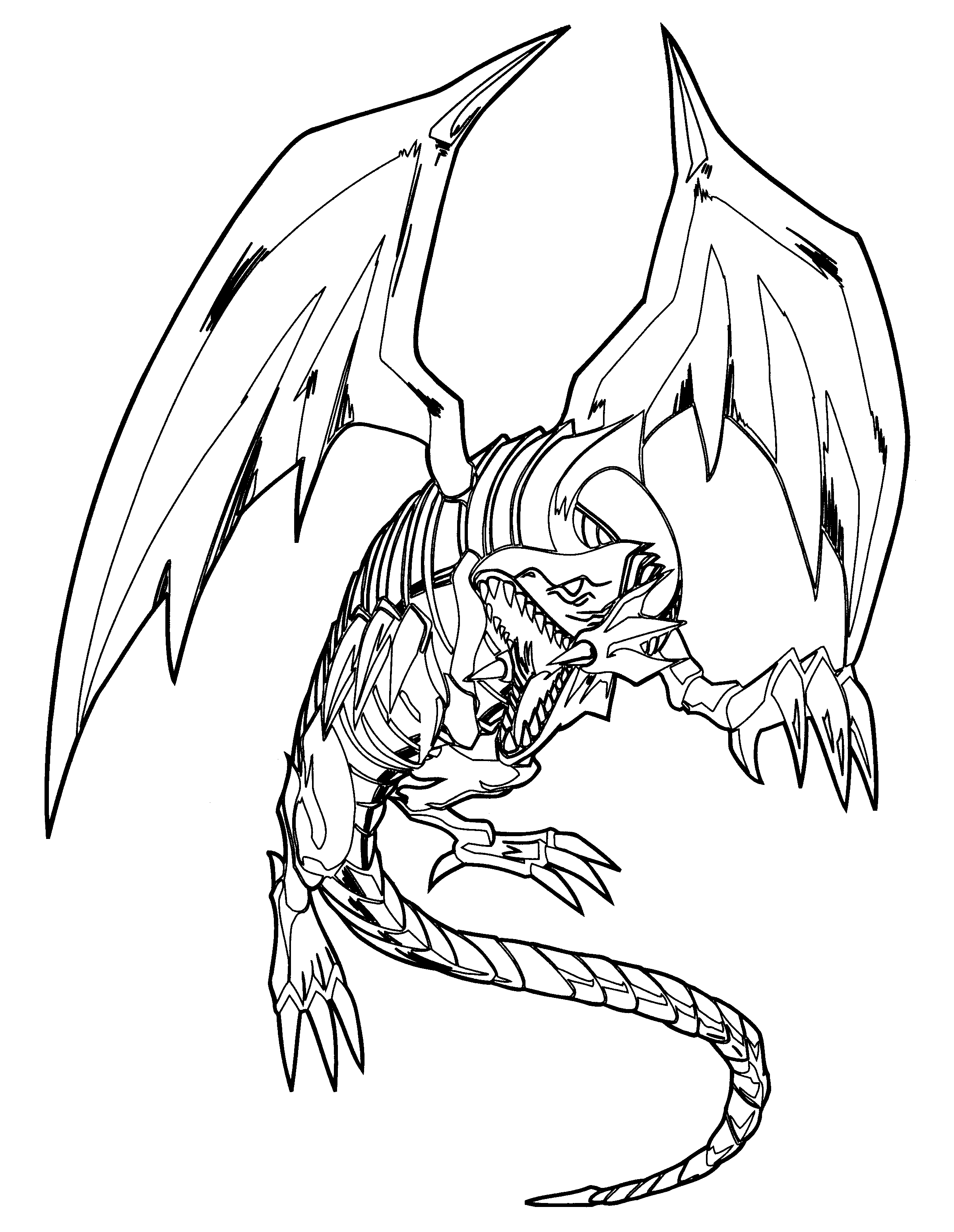 Yu gi oh coloring pages