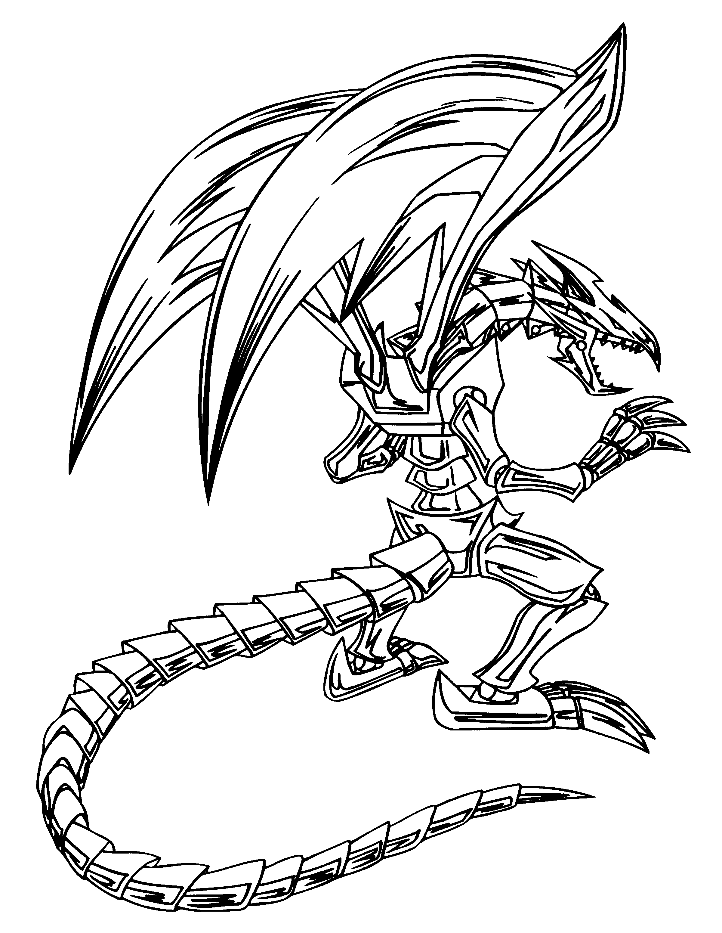 Yu gi oh coloring pages