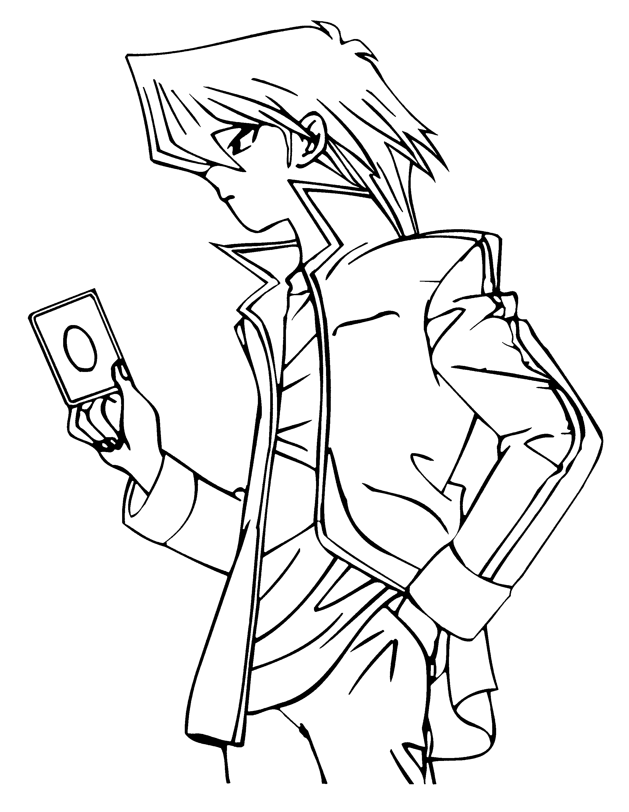 Yu gi oh coloring pages