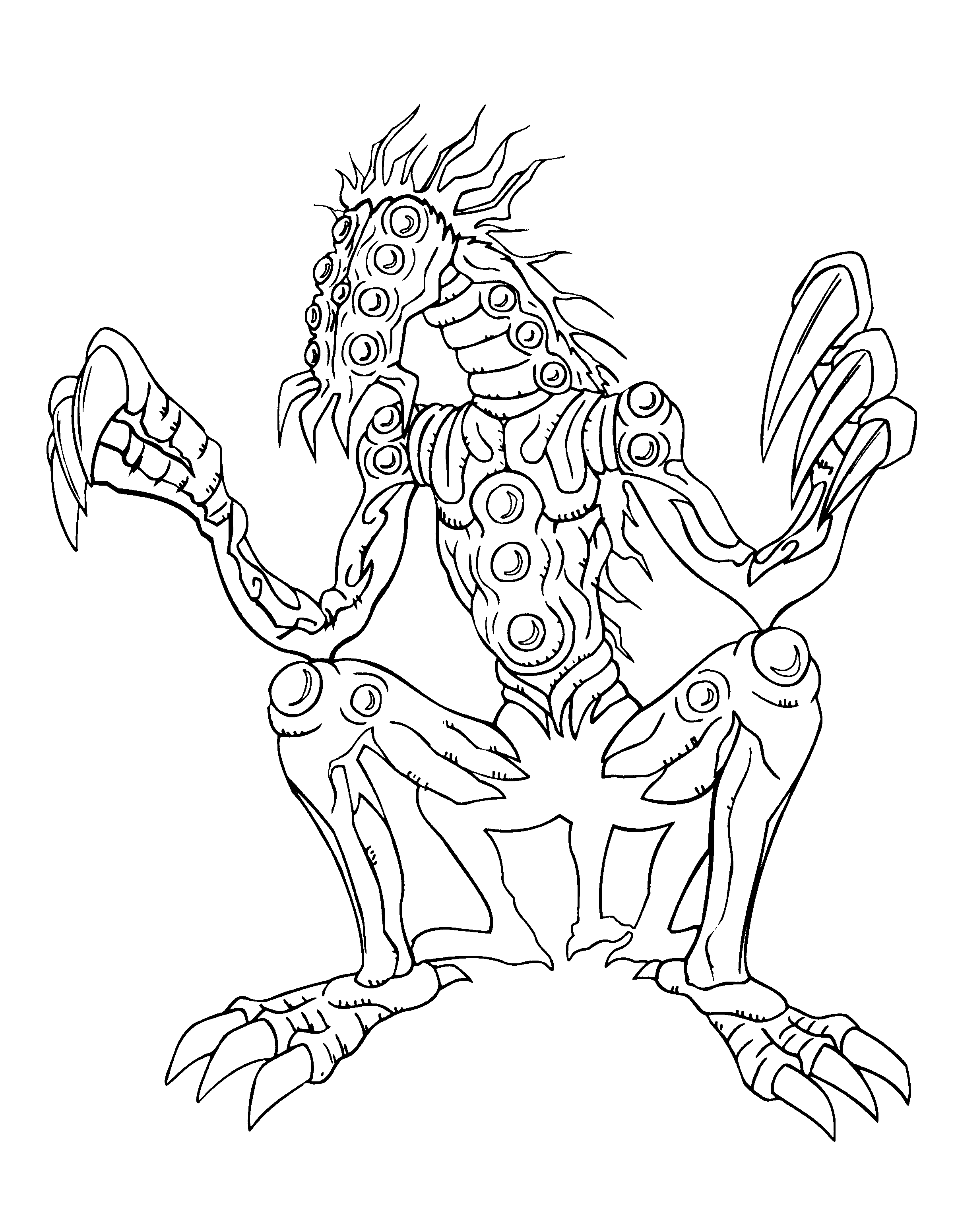 Yu gi oh coloring pages