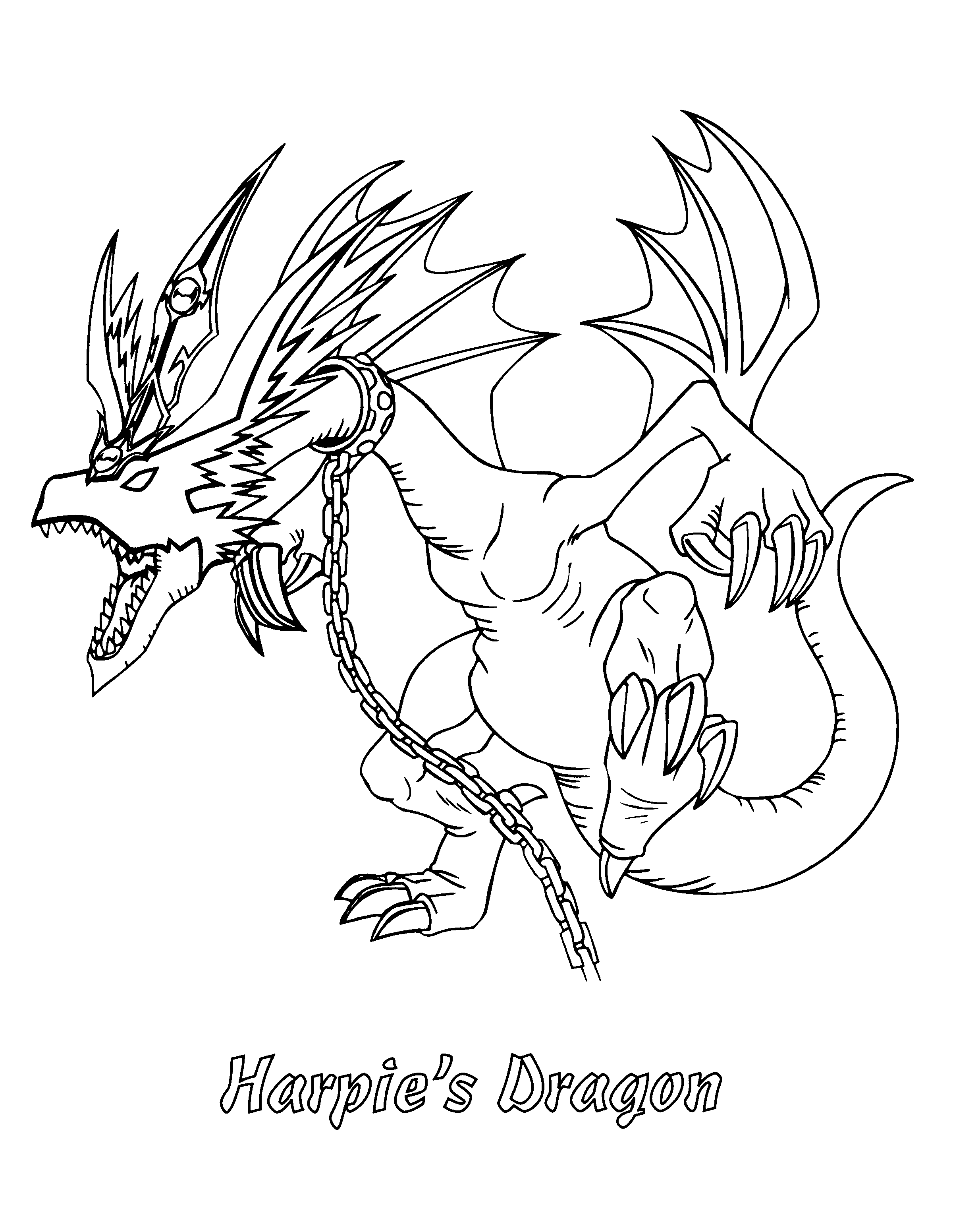 Yu gi oh coloring pages