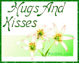 Hugs and kisses comment gifs