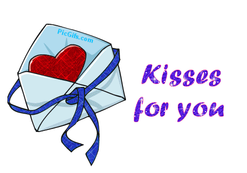 Kisses for you comment gifs
