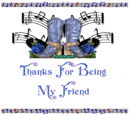 Thanks for being my friend