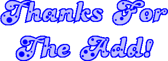 Thanks for the add comment gifs