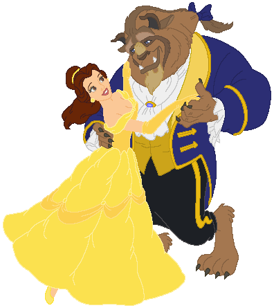 Belle and the beast disney gifs