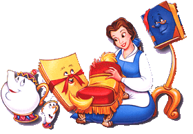 Belle and the beast disney gifs