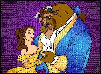 Belle and the beast disney gifs