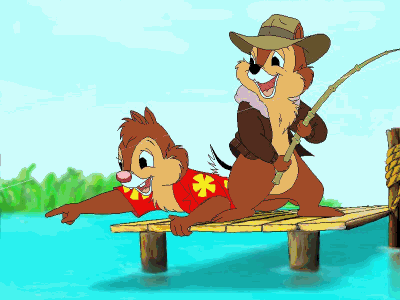 Chip and dale disney gifs