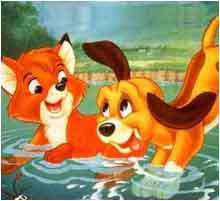 Fox and the hound disney gifs