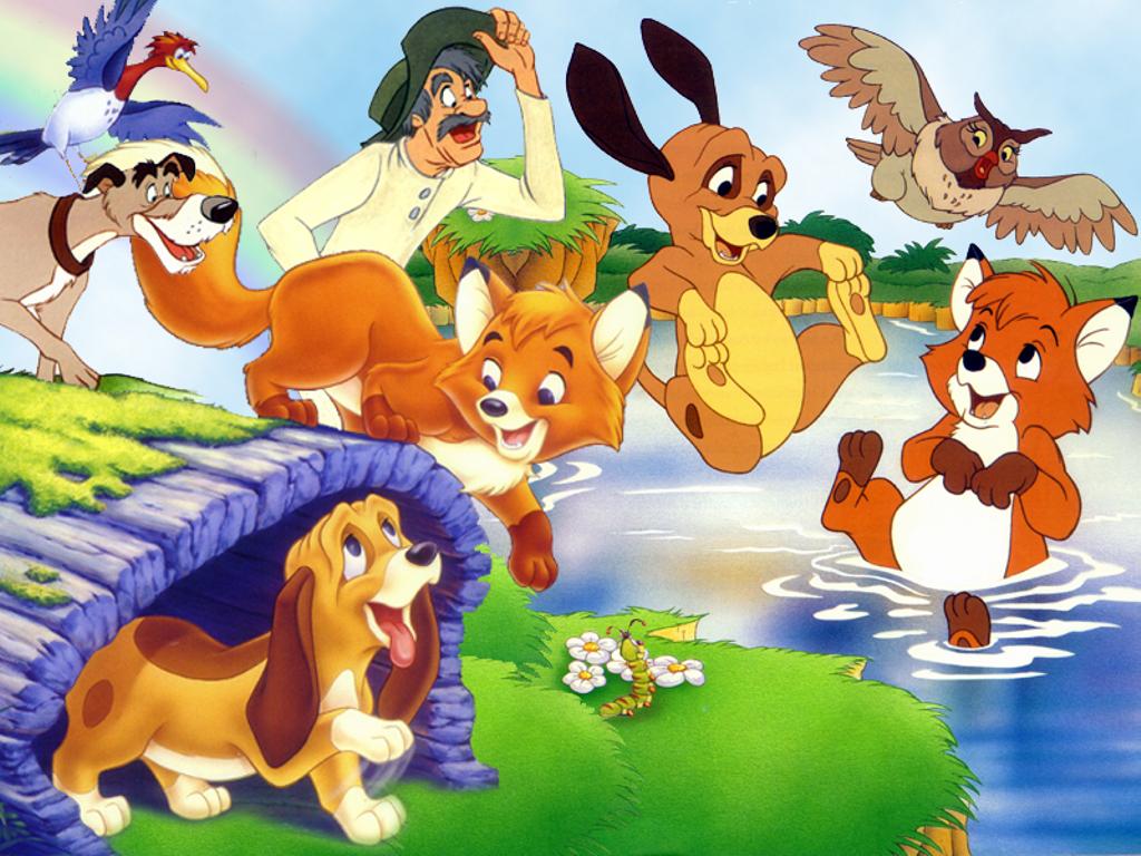 Fox and the hound disney gifs