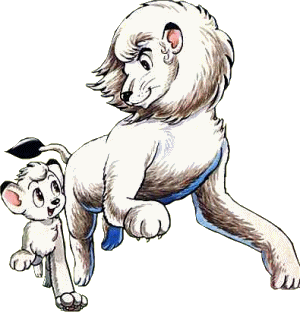 Kimba the white lion disney gifs