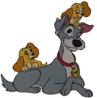 Lady and the tramp disney gifs