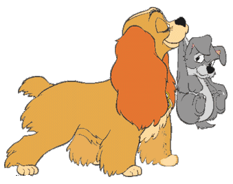 Lady and the tramp disney gifs