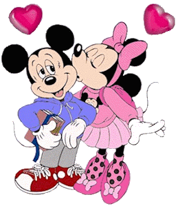 Mickey and minnie mouse