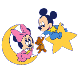 Mickey and minnie mouse