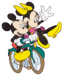 Mickey and minnie mouse