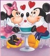 Mickey and minnie mouse