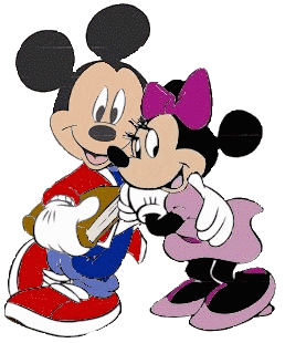 Mickey and minnie mouse