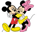 Mickey and minnie mouse