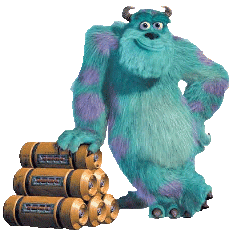 Monsters inc disney gifs