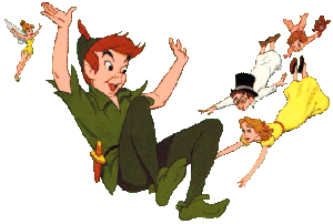 Peter pan disney gifs