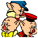 Three little pigs