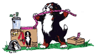 Bernese mountain dog dog graphics