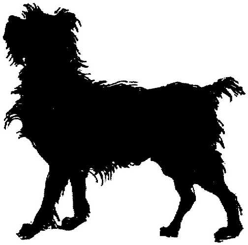 Black white dogs dog graphics