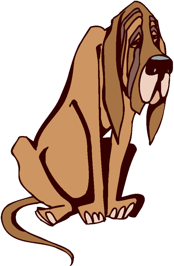 Bloodhound dog graphics