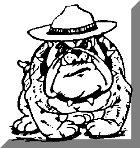 Bulldog dog graphics