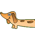 Dachshund dog graphics