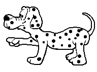 Dalmatian dog graphics