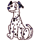 Dalmatian dog graphics