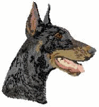 Dobermann dog graphics