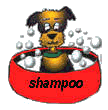 Dog bath dog graphics