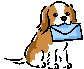 Dog bringing newspaper dog graphics