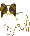 Dog butterfly dog graphics