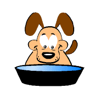 Dog food dog graphics