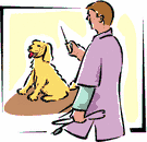 Dog groomer dog graphics