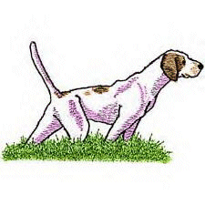 Hunting dog dog graphics