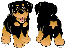 Rottweiler dog graphics