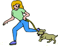 Walking the dog dog graphics