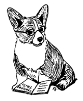 Welsh corgi dog graphics