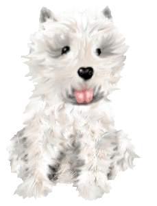 Westie dog graphics