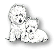 Westie dog graphics