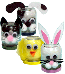 Animals easter graphics